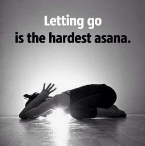 Letting go