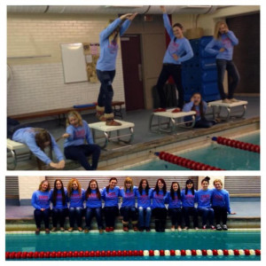 Picture of Ohs Girls' Sectional Swim Team Custom T-Shirt Design