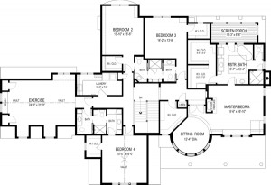 House Plans with Sports Court