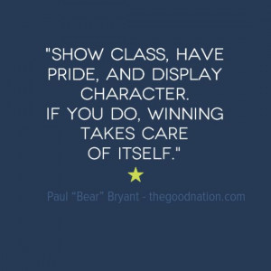 Paul Bear Bryant quote.Sports Quotes, Bryant Quotes, Motivation Quotes ...