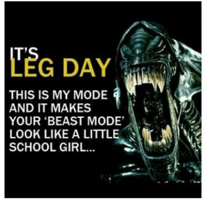 LEG DAY!!! HELL YEAH!Beastmode, Beast Modecrossfit, Legday Squats ...