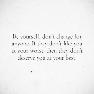Inspirational Quotes About Being Yourself. QuotesGram