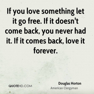 Douglas Horton Love Quotes