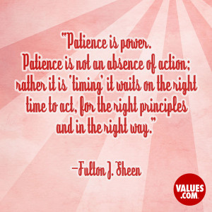 patience patience is power patience is not an absence of action rather ...