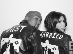 PHOTO: Kanye West and Kim Kardashian wear matching jackets shortly ...