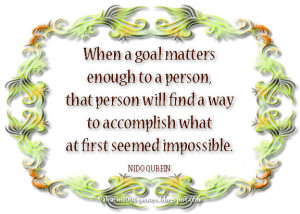Inspirational Quotes about Goal Setting