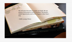 New Year Book Quote