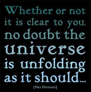 Este o no claro para vos, no hay duda de qe el universo se esta ...