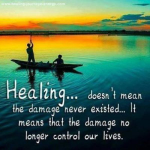 ... damage never existed... it means that the damage no longer control our