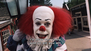 ... mine #creepy #scary #clown #pennywise #it #pennywise the dancing clown