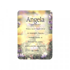 Angela Name Meaning