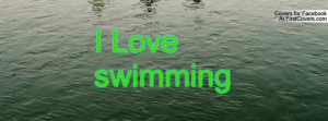 Love swimming Profile Facebook Covers