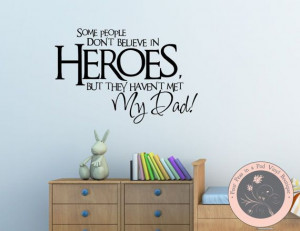 Wall Decals for Nursery Heroes Quote by FourPeasinaPodVinyl, $15.00 ...