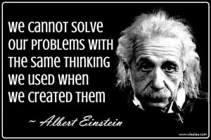 Nice Thoughts-Quotes-Albert Einstein-Problems-Solution-Best-Great