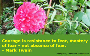 courage quote by Mark Twain.