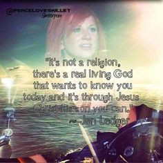 This is an awesome quote from Skillet's Jen Ledger. More