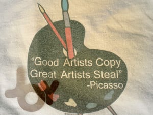 good artist copy great artist steal