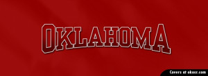 Oklahoma Sooners Facebook Cover