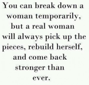 ... being strong and moving on after a break up Quotes About Being Strong