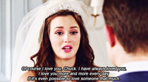 Chuck Bass And Blair Waldorf Quotes