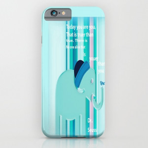 Dr. Seuss Quote iPhone & iPod Case