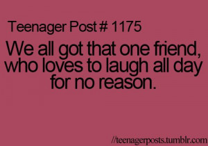 friend, laugh, laugh for no reason, no reason, post, stuff, teenager ...