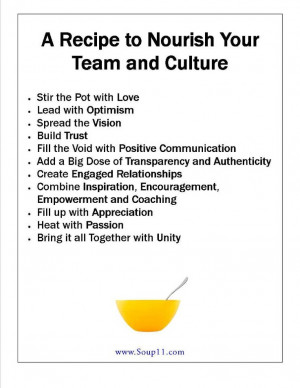 Jon Gordon-The Soup- Would be good to give to each teacher