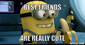 Minion Best Friend Meme Minion generator. best friends