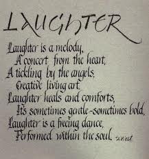 ... creative living art laughter heals and comforts ~ Laughter Quote
