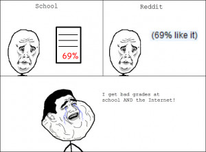 Bad grades rage (There's no hope...)