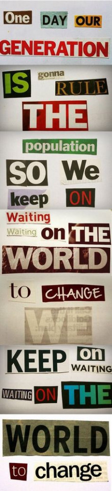 Waiting On The World To Change (John Mayer) More
