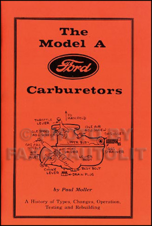 1928 1929 1930 1931 Ford Model A Carburetor Shop Manual Zenith-Holley ...