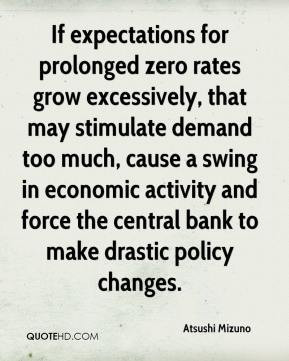If expectations for prolonged zero rates grow excessively, that may ...