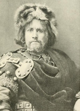 Robert Taber as Macduff. From a production at the Lyceum Theatre, 1898 ...