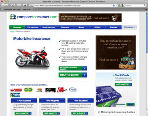 bike insurance deals with their own bike specific comparison site