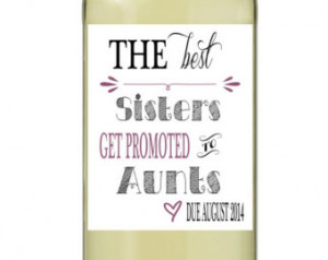 Pregnant We're Having a Baby Wine Bottle Labels DIY Printable ...
