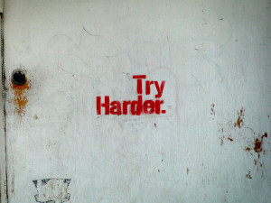 Try Harder by lilylunapotterfan