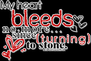 heart turned to stone tags quote quotes emo emoquotes