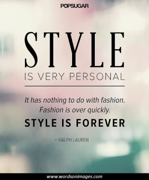 Famous fashion quotes