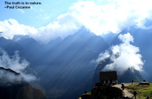 Paul Cezanne Quote on Truth, Nature