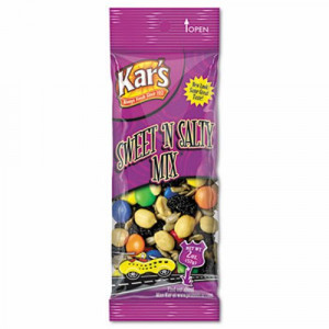 Kar's Nuts Caddy, Sweet 'N Salty Mix, 2 oz Packets, 24 Packets/Caddy ...