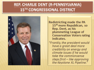 ... Charlie Dent, Pennsylvania's 15th Congressional District