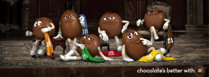 All The M&M's Are Posing In The Nude On Facebook Right Now
