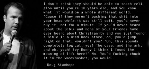 Doug Stanhope on the Bible.