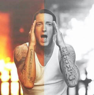 Eminem love his proof tattoo