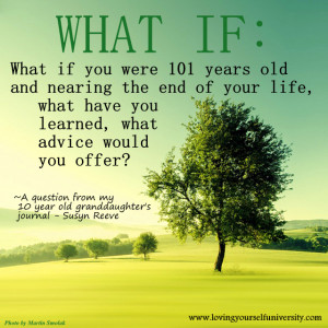 What if you were 101 years old