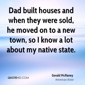 Gerald McRaney Dad Quotes