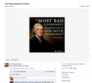 Leading Tea Party Group Part Of Fake Founding Father Quotes Epidemic