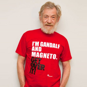 gandalf and magneto get over it. Geek Shirt Prints. #design #quotes ...