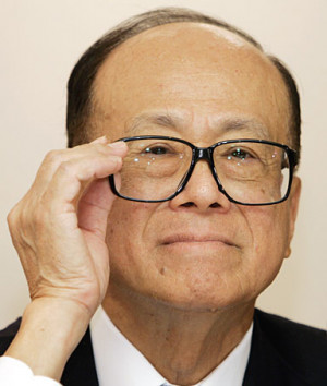 Hong Kong tycoon Li Ka-shing